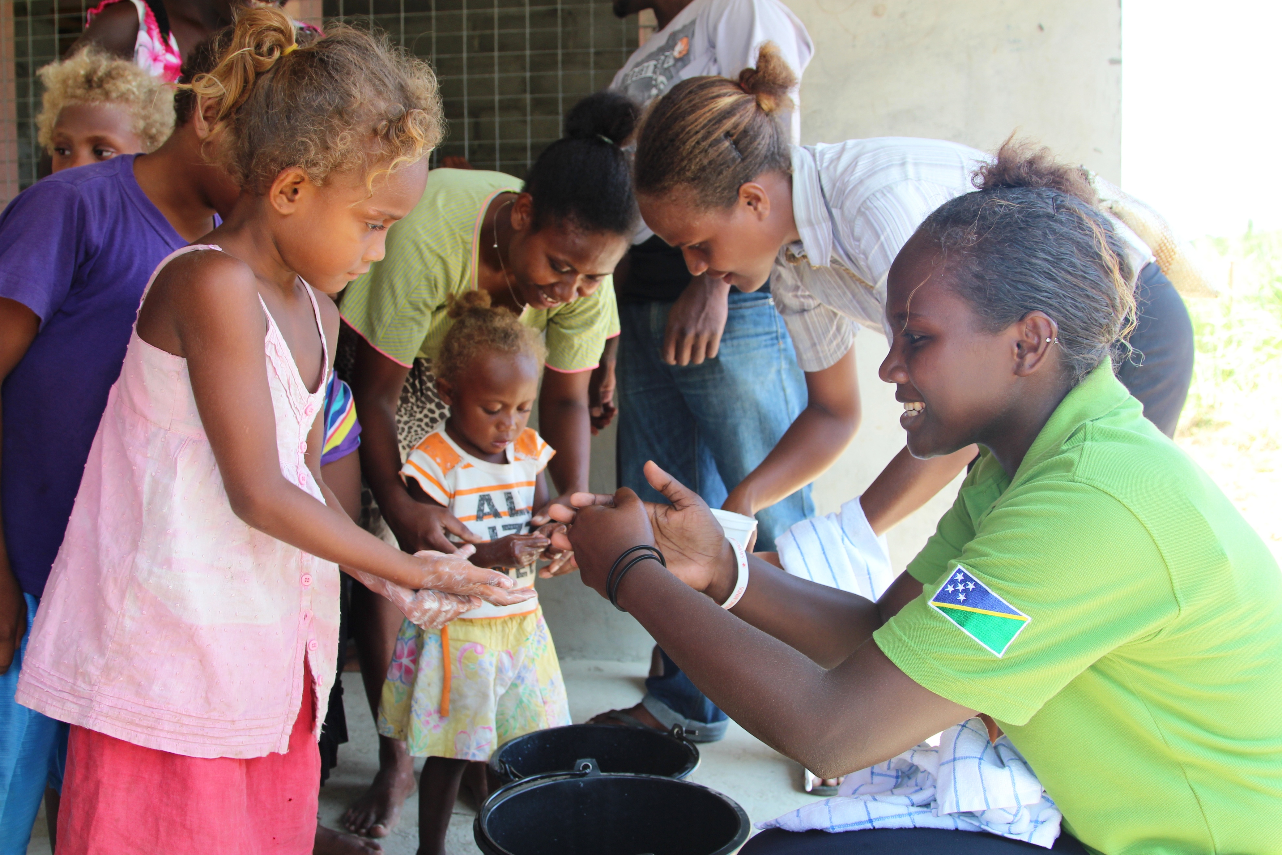 Hygiene awareness activities aim to keep communities healthy Solomon